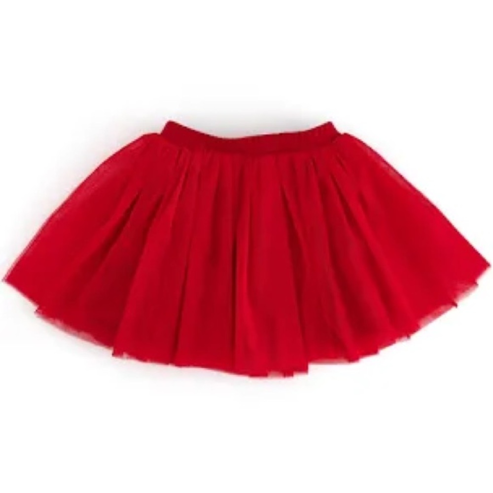 Primary Red Tutu Skirt
